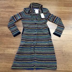 NWT Anthropologie Sleeping On Snow Sweater Size L